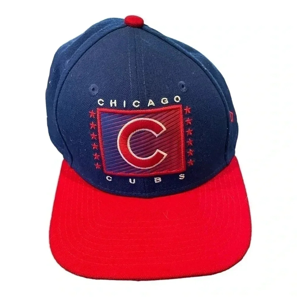 New Era 9Fifty MLB Chicago Cubs Red Bill Adjustable Snapback OSFM